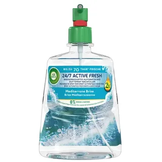 Air Wick Active Fresh Nachfüller Mediterrane Brise 228 ml aerosolfreier Nachfüller für Active Fresh Duftspender