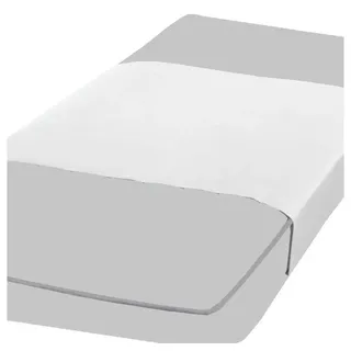 PFLEGE POINT Stecklaken Molton PU Matratzenschutz 90 x 160 cm weiß