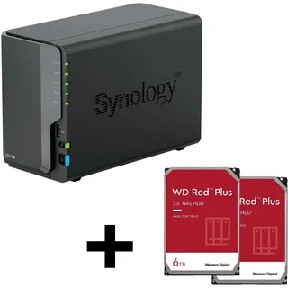 Synology DiskStation DS224+ 12 TB (2 x 6 TB)