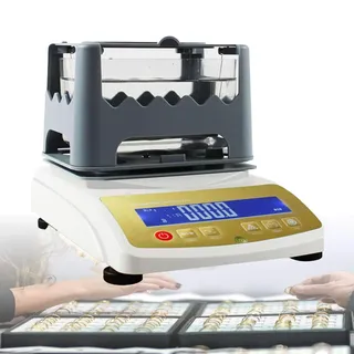 chaodongli Edelmetall-Gold Reinheit Analysator-Messgerät Reinheit Tester Digitaler Gold Reinheitstester Mit Elektronisches Digitales Gold-Silber-Prüfgerät, Für Schmuck Und Edelmetalle Dichtemessgerät