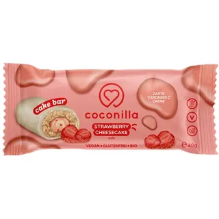 coconilla Cake Bar Strawberry Cheesecake Style bio