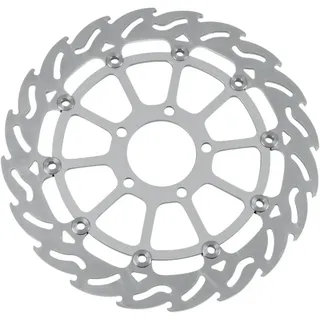 Moto-master Flame Suzuki 112033 Left Vordere Bremsscheibe - Black - One Size