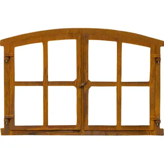 aubaho Stallfenster Fenster zum Öffnen Scheunenfenster Eisen Rost 74cm Antik-Stil