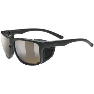 Uvex Sportstyle 312 VPX Polavision Photochrome Polarisierte Sonnenbrille - Black Matt - Polavision Brown/CAT2-3