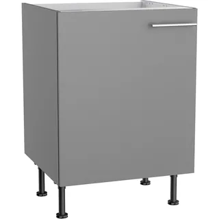 OPTIFIT Spülenschrank Mats825 60 x 87 x 58,4 cm Basaltgrau