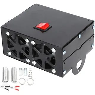 Heizung 12V 300W,12V Car Defroster 300W,Kfz Auto Heizluefter 12V 300W/600W Demister Zusatzheizung,Autoheizung Wärmer Defroster Tragbarer Demister Mute Fan Schnelle Heizung 600W12V (12V)