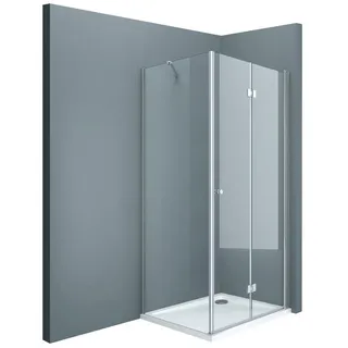 doporro Eckdusche Eck-Duschkabine Ravenna27 ESG-Sicherheitsglas inkl. Easy-Clean, BxT: 120x90 cm, Einscheibensicherheitsglas 120 cm x 190 cm x 90 cm