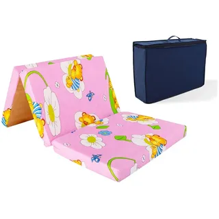Baby Reisematratze aus hochwertigem Kaltschaum! 60x120 Kinder Reisebett Matratze