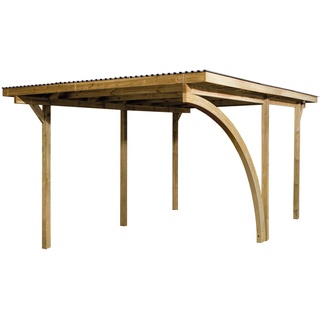Weka Einzelcarport 606 A Gr.1 300 x 500 cm