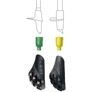 Leki Gummipuffer schwarz