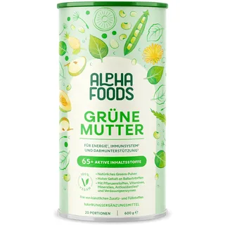 Grüne Mutter - Alpha Foods 600 g Pulver