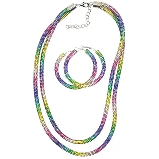 COLLEZIONE ALESSANDRO Schmuckset Rainbow