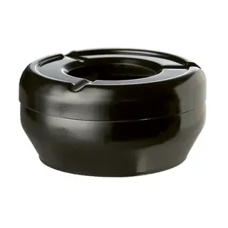 APS Windaschenbecher »GLEAM« schwarz, 10x4x10 cm,