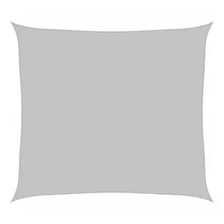 vidaXL Sonnensegel Hellgrau 3x2,5 m 100% Polyester Oxford