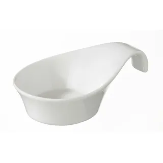 METRO Professional Fingerfood-Cup Vilo, Porzellan, 12 x 8 cm, weiß, 3 Stück