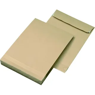 mayer-network GmbH 10 Faltentaschen Versandtaschen B4 m. 5cm Falte 140g/m2