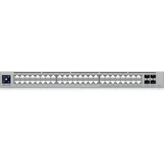UniFi Switch Pro Max 48, 48-Port Layer 3 Etherlighting Switch, 2.5GbE, 4x 10G SF...