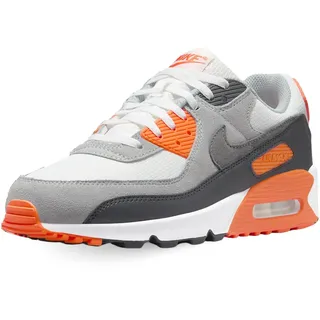 White/Safety Orange/Dark Smoke Grey 44