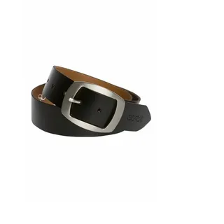 Soccx Damengürtel Leder schwarz 80