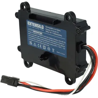 EXTENSILO Akku 2500mAh für Bosch Indego 350, 400, M 700, M+ 700, S+ 350, S+ 400