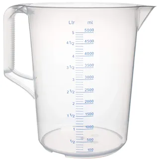 Messbecher, PP - Skalierung bis 5000ml