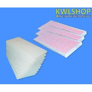 baselines Wolf Excellent CWL 300 / 400 Filterset Filterklasse G4 und F7 Verpackungseinheit: 2 x G4 Abluft 1 x F7 Zuluft