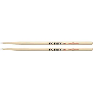 VIC FIRTH - American Classic Drumsticks 7AN - American Hickory - Nylon Tip