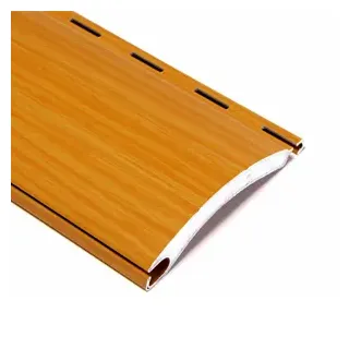 Rolladen, Rolladenpanzer, Rollladenlamellen, Aluminium, auf Mafl gefertigt, eiche