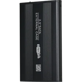 USB 3.0 HDD SSD SATA External Portable Superspeed Aluminum 2.5" Hard Drive Disk Box Enclosure Case (Not Inclube Hard Disk)