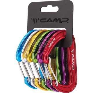 C.A.M.P. Nano 22 Rack Pack Karabiner Mehrfarbig, Einheitsgröße