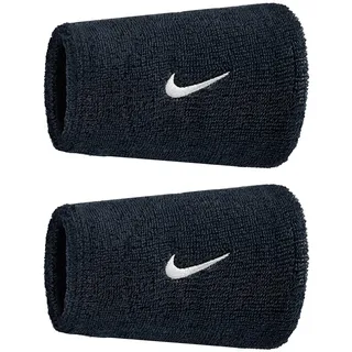 Nike Swoosh Doublewide Schweißbänder 2er Pack schwarz TU