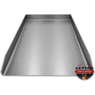 Edelstahl Plancha für  Gasgrills / Grillplatte / kompatibel Burnhard 415 x 235mm