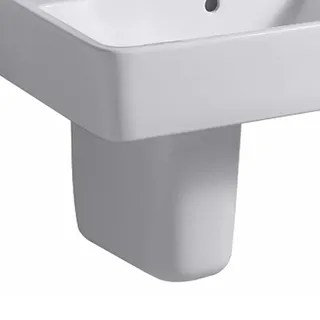 Geberit Renova Plan Halbsäule für Handwaschbecken, weiß