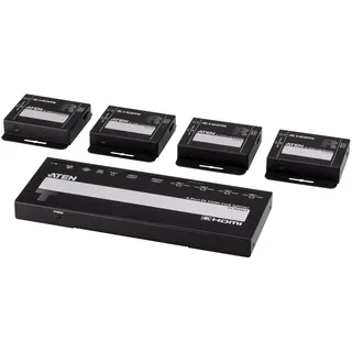 ATEN VS1824KIT 4-Port 4K HDMI Cat6 Splitter, Switch Box