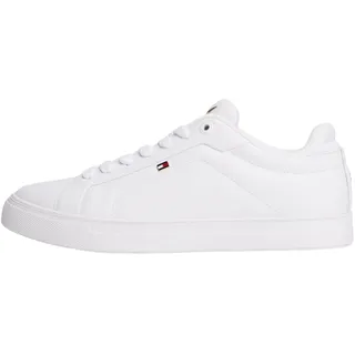 Tommy Hilfiger Damen Cupsole Sneaker Icon Court aus Leder, Weiß (White), 35