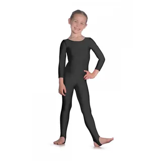 Roch Valley Long Sleeve Nylon/Lycra Catsuit 9-10 Jahre Schwarz