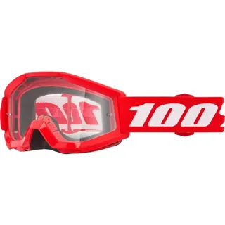 100% Kids Crossbrille Strata Mini Rot