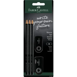 Faber-Castell 217086 - Bleistifte Set black« schwarz