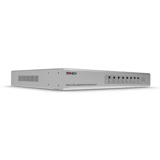 Lindy KVM Switch, KVM Switch, Silber