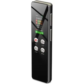 64gb Diktiergerät, One-touch-aufnahme, Sprachsteuerung, 1536kbps Tragbares Digitales Voice Recorder, Usb C, Für Interviews/klassen/meeting