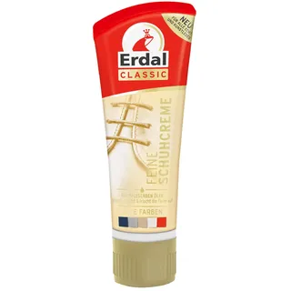 75ml Erdal Classic Feine Schuhcreme Farblos mit Pflegenden Ölen, pflegt, schützt & frischt die Farbe auf, 1er Pack (1x 75ml)