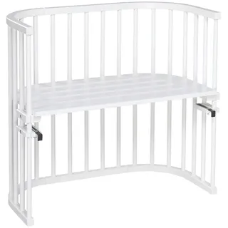 babybay Original Beistellbett seidenmatt weiß