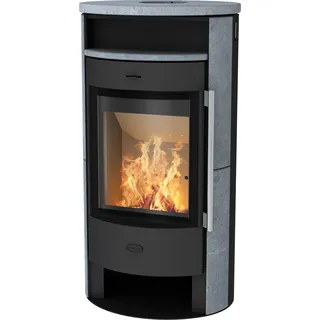 FIREPLACE Durango Speckstein, grau, 6 kW