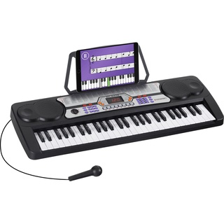 McGrey BK-5410 Keyboard (54 Tasten, 100 Klangfarben, 100 Rhythmen, Lernfunktion, Mikrofon, Netzteil, Notenständer)