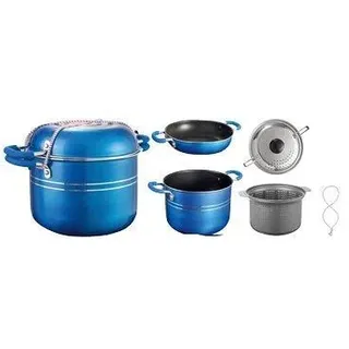 Brunner Skipper Kochtopfset, Aluminium, 5-teilig, Ø22cm