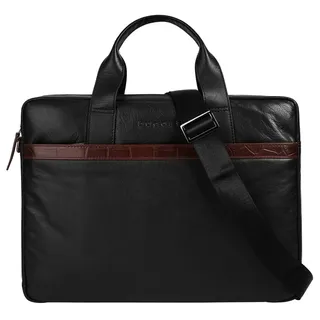 Bugatti Aktentasche Corso DeLuxe 1659 Laptoptaschen Schwarz Herren