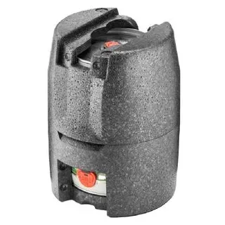 Thermohauser Thermobox Bierfass, schwarz, 5 Liter, Kunststoff EPP, 22 x 31.5 cm