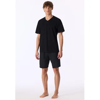 SCHIESSER Shorty Uncover Nightwear Schwarz 48