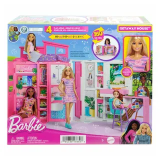 Mattel Barbie Ferienhaus Puppe und Spielset