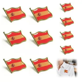TSUOUKL 10 Stück Ansteck pin Spanien pin schüTzenfest Pins & anstecker Anstecker Pins Anstecker Spanien Pin Anstecker Pin Spanien Anstecker Pin Anstecker